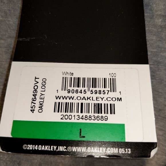 BNWT Oakley CA 72 grey shirt - Picture 2 of 7